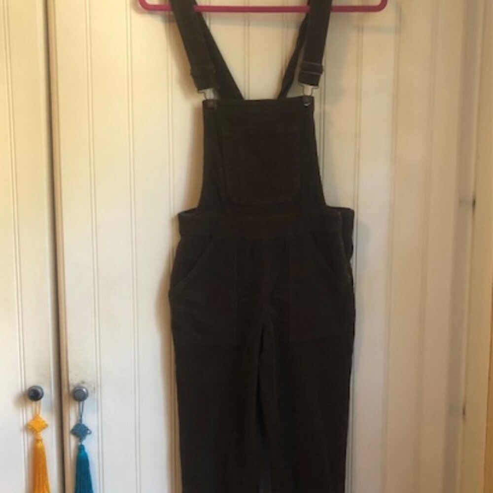 Sky and Sparrow Green Corduroy Overalls Size 0